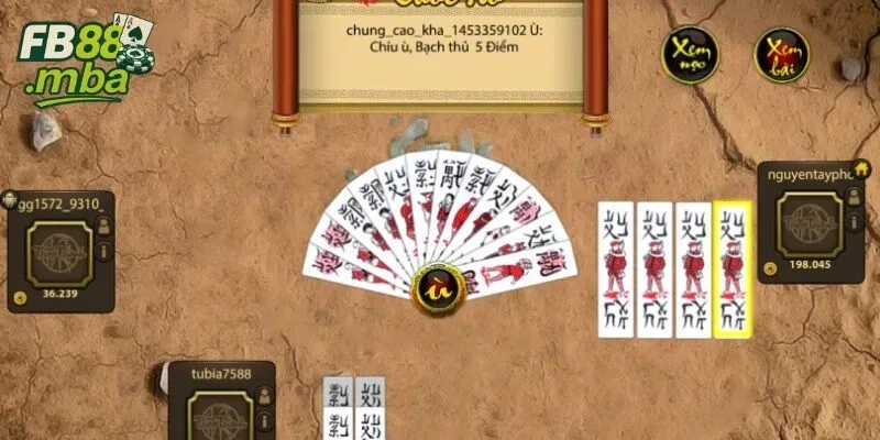 Các trường hợp ù đặc biệt trong cách chơi Chắn